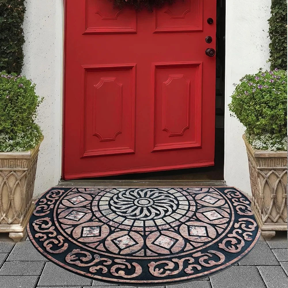 Rubber, Washable Non-Slip Door Mat,