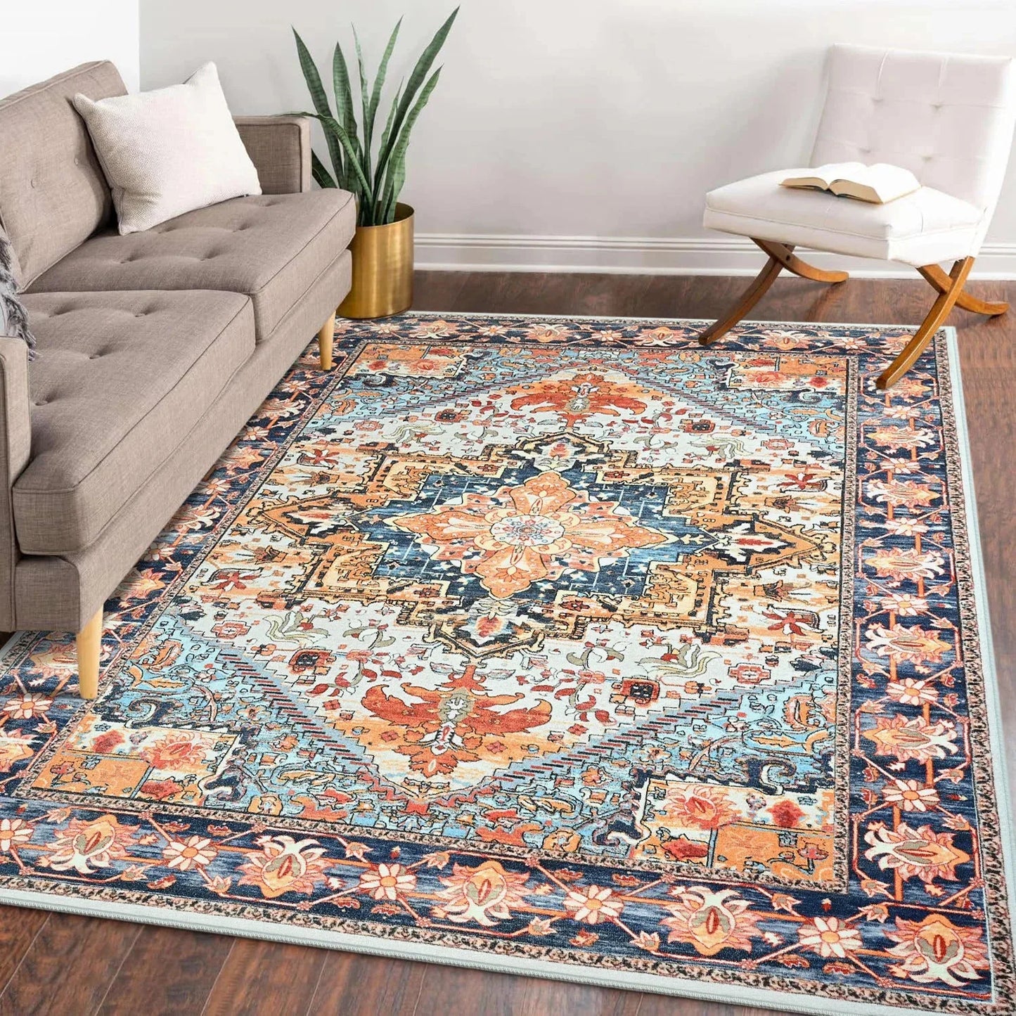 Faux Cashmere Rug