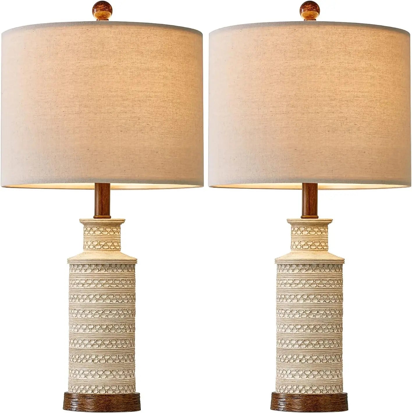 Table Lamp Set of 2- 24.5 inches high