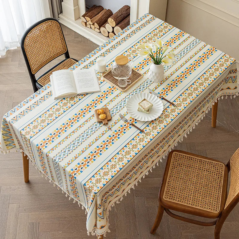 Waterproof and Oil Resistant Tablecloth