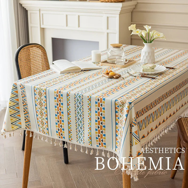 Waterproof and Oil Resistant Tablecloth
