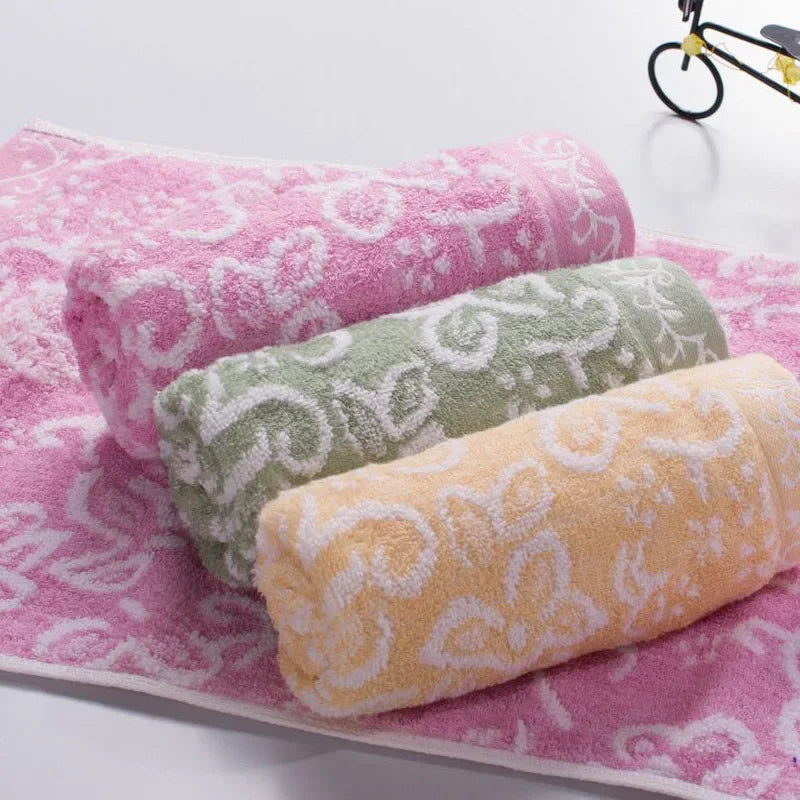 Bamboo fiber guest towels