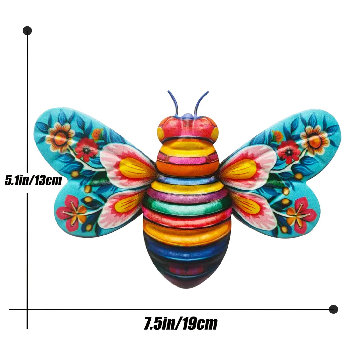 Wall Hanging 3D Bee Sculpture
