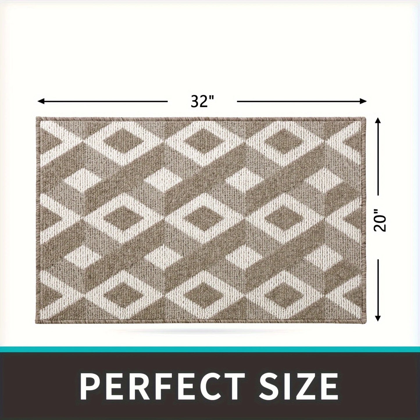 Non-Slip Indoor Washable Door Mat