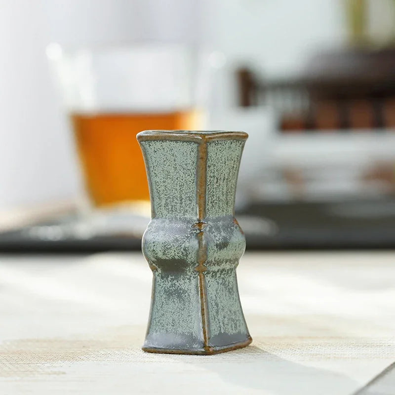 Miniature Green Vase