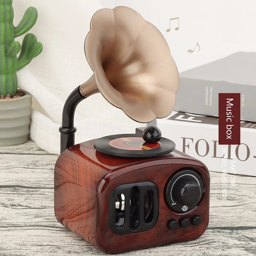 Replica Gramophone Music Box