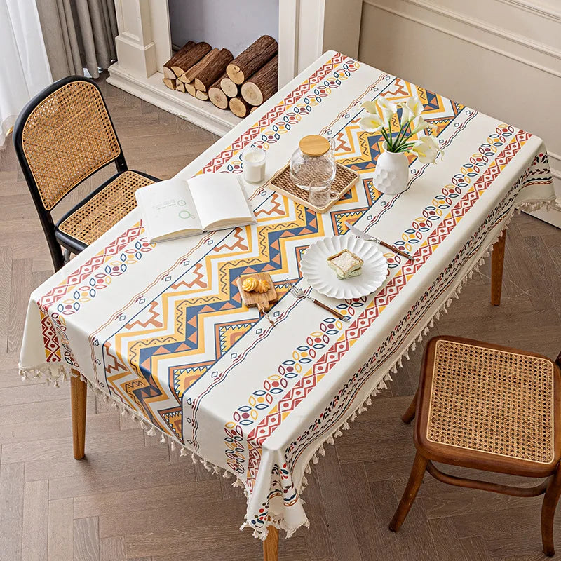 Waterproof and Oil Resistant Tablecloth