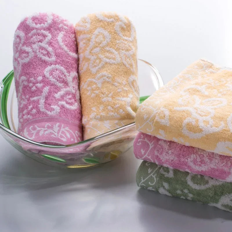 Bamboo fiber guest towels