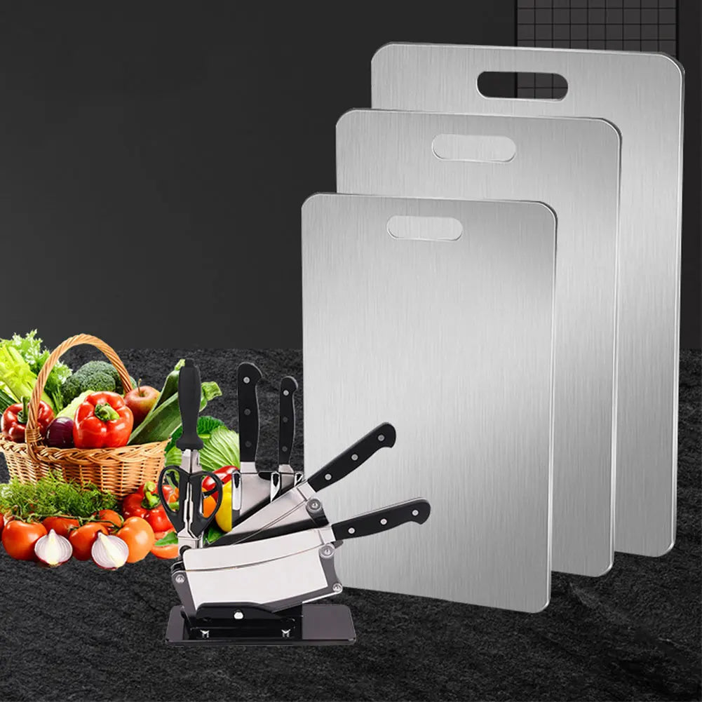 Stainless Steel Double Sided Cutting Board