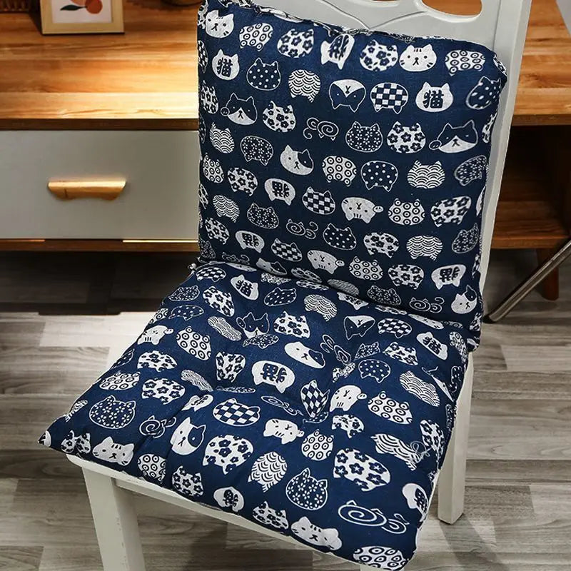 Comfortable 2-in-1 Seat Cushion with Back Support