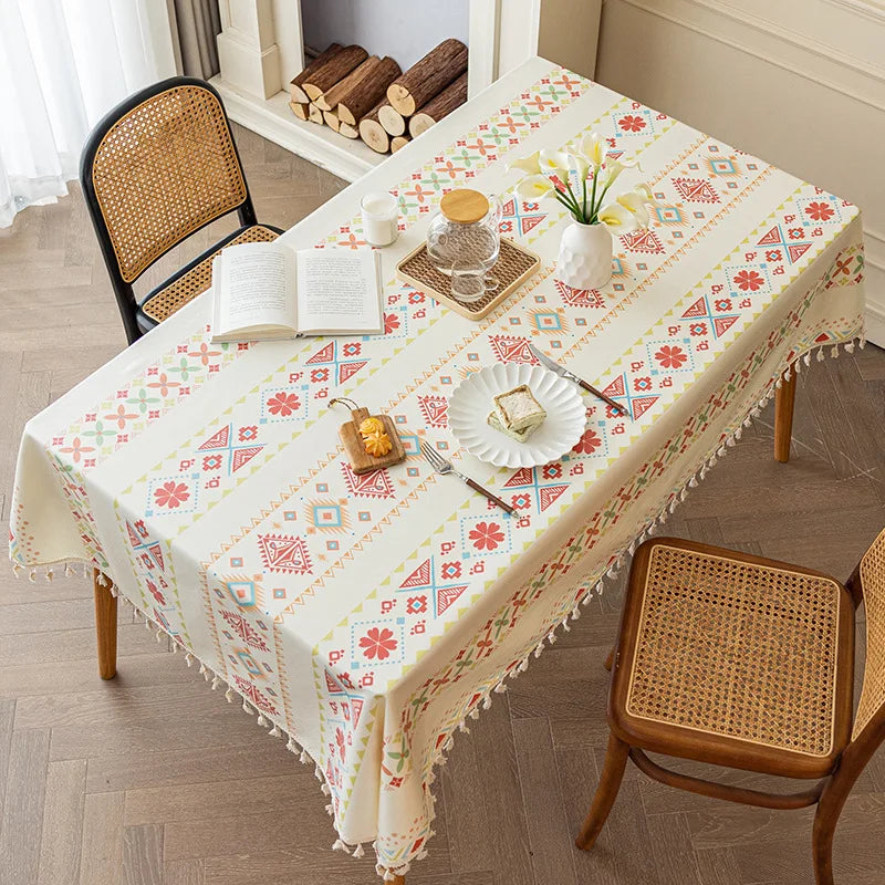 Waterproof and Oil Resistant Tablecloth