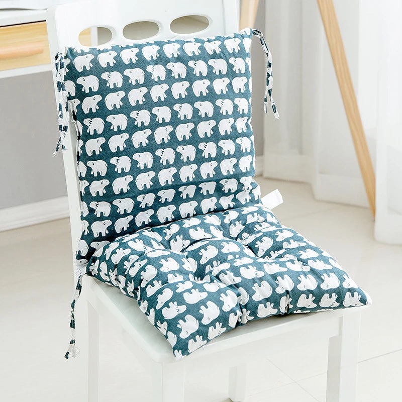 Comfortable 2-in-1 Seat Cushion with Back Support