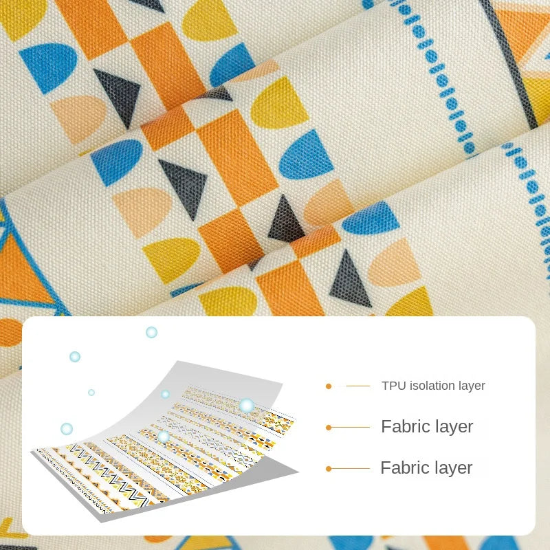 Waterproof and Oil Resistant Tablecloth