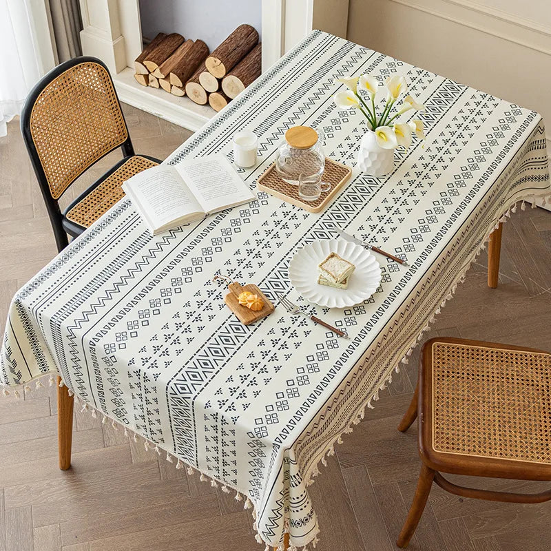 Waterproof and Oil Resistant Tablecloth