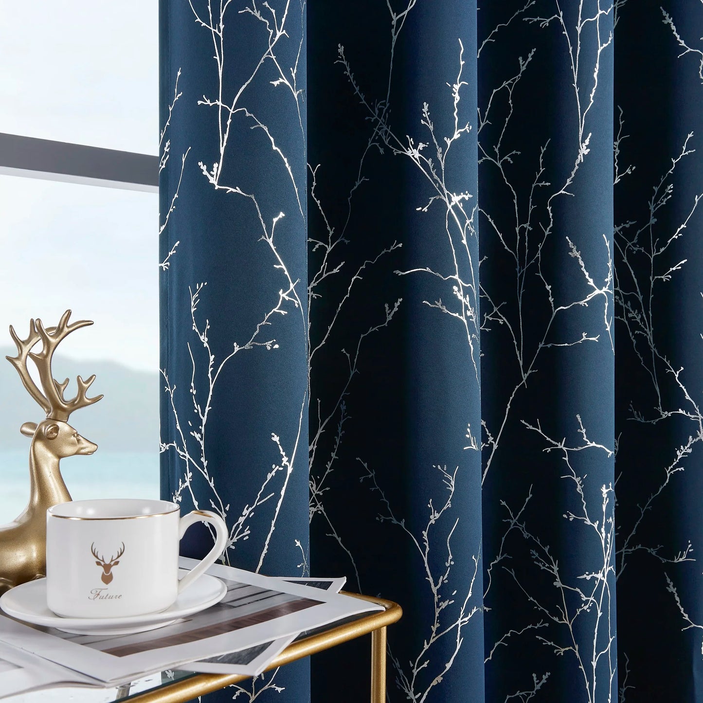 Pack Of 2 Thermal Blackout Curtains