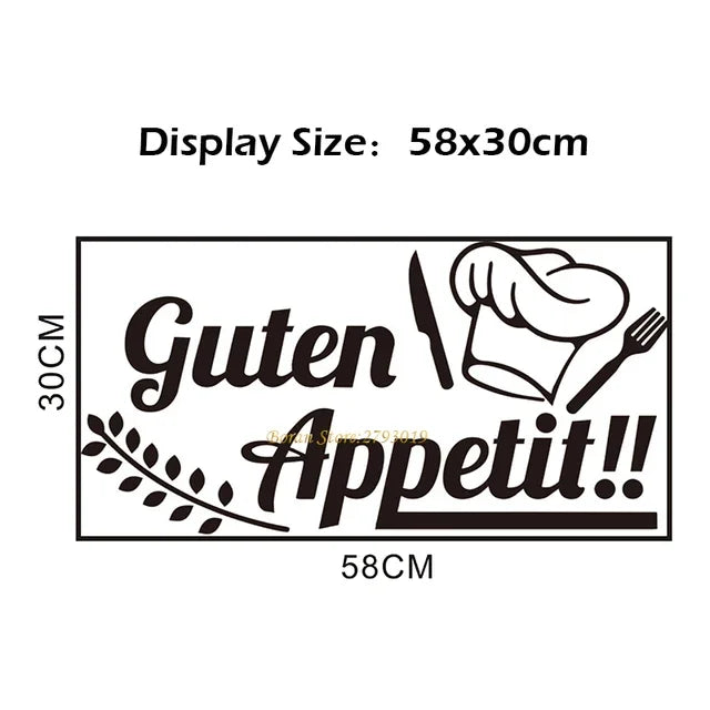 Vinyl Kitchen Wall Decals