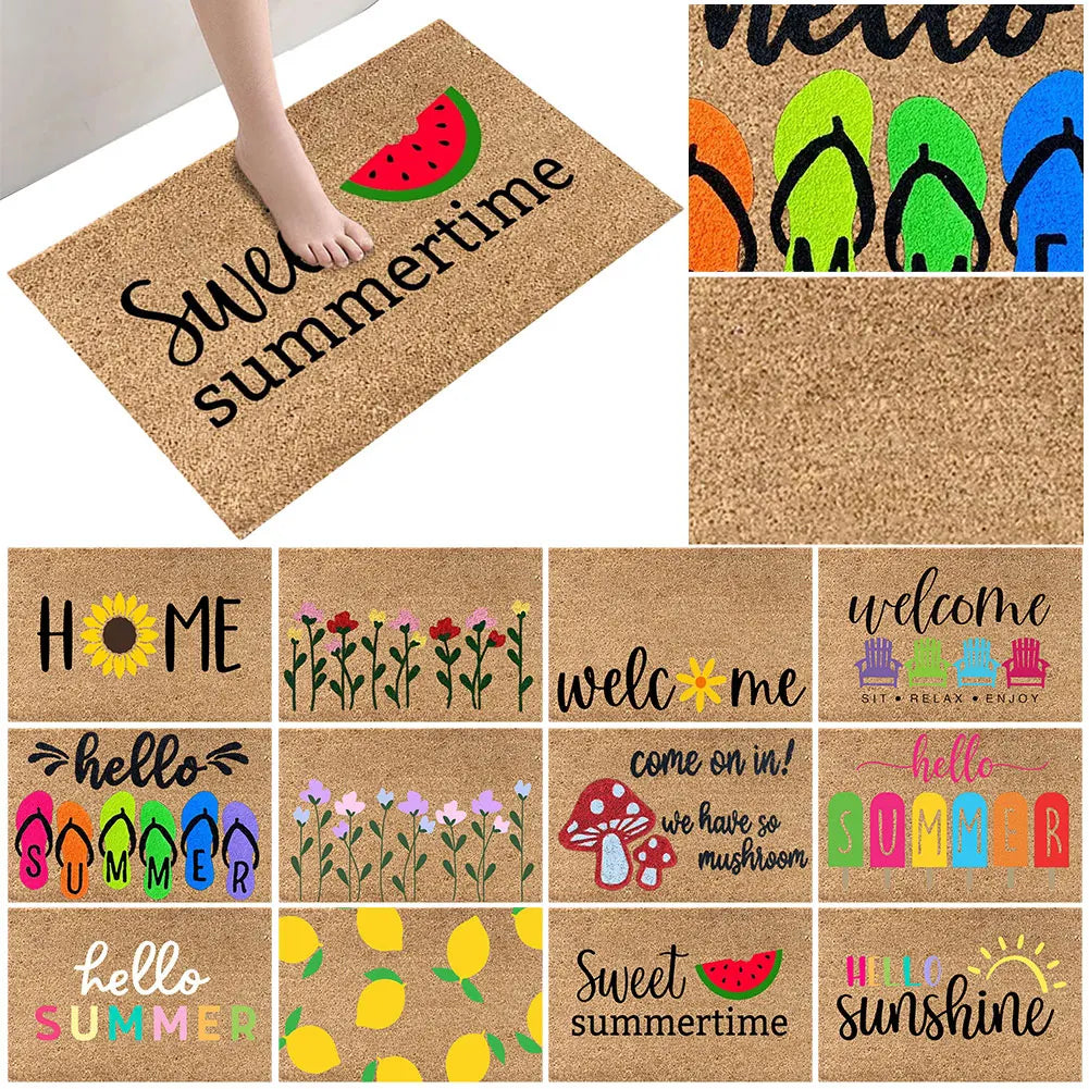 Absorbent, Non Slip Door Mat