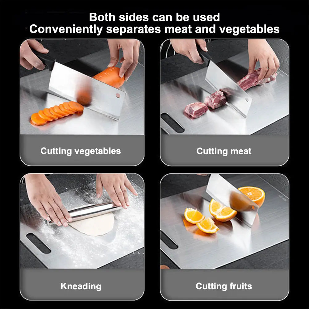 Stainless Steel Double Sided Cutting Board