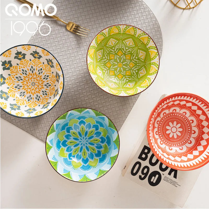 4 Pieces Ceramic Bowl Set