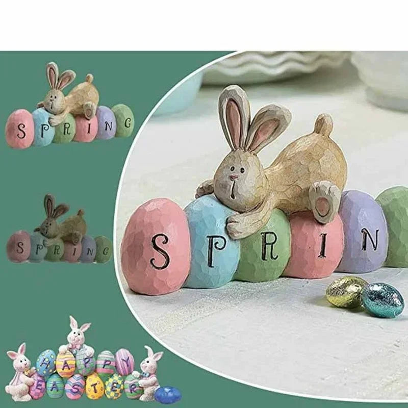 Easter Spring Bunny Tabletop Ornament