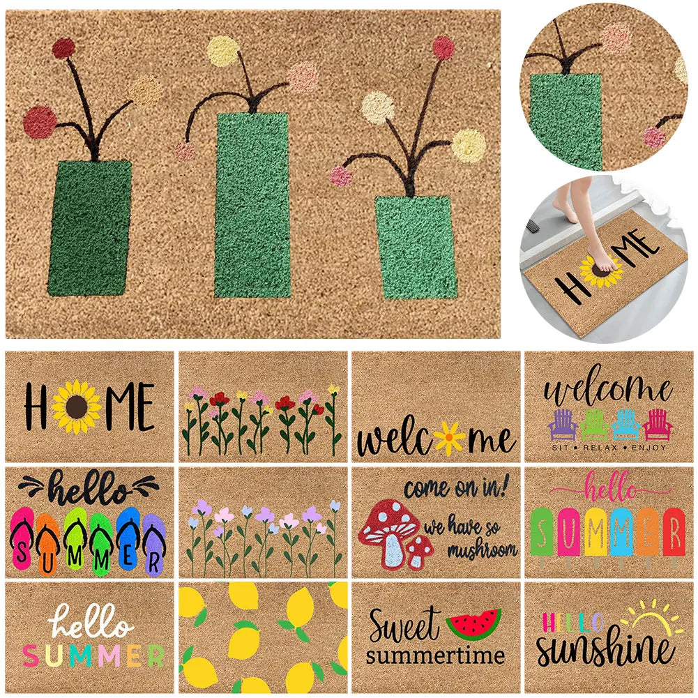 Absorbent, Non Slip Door Mat