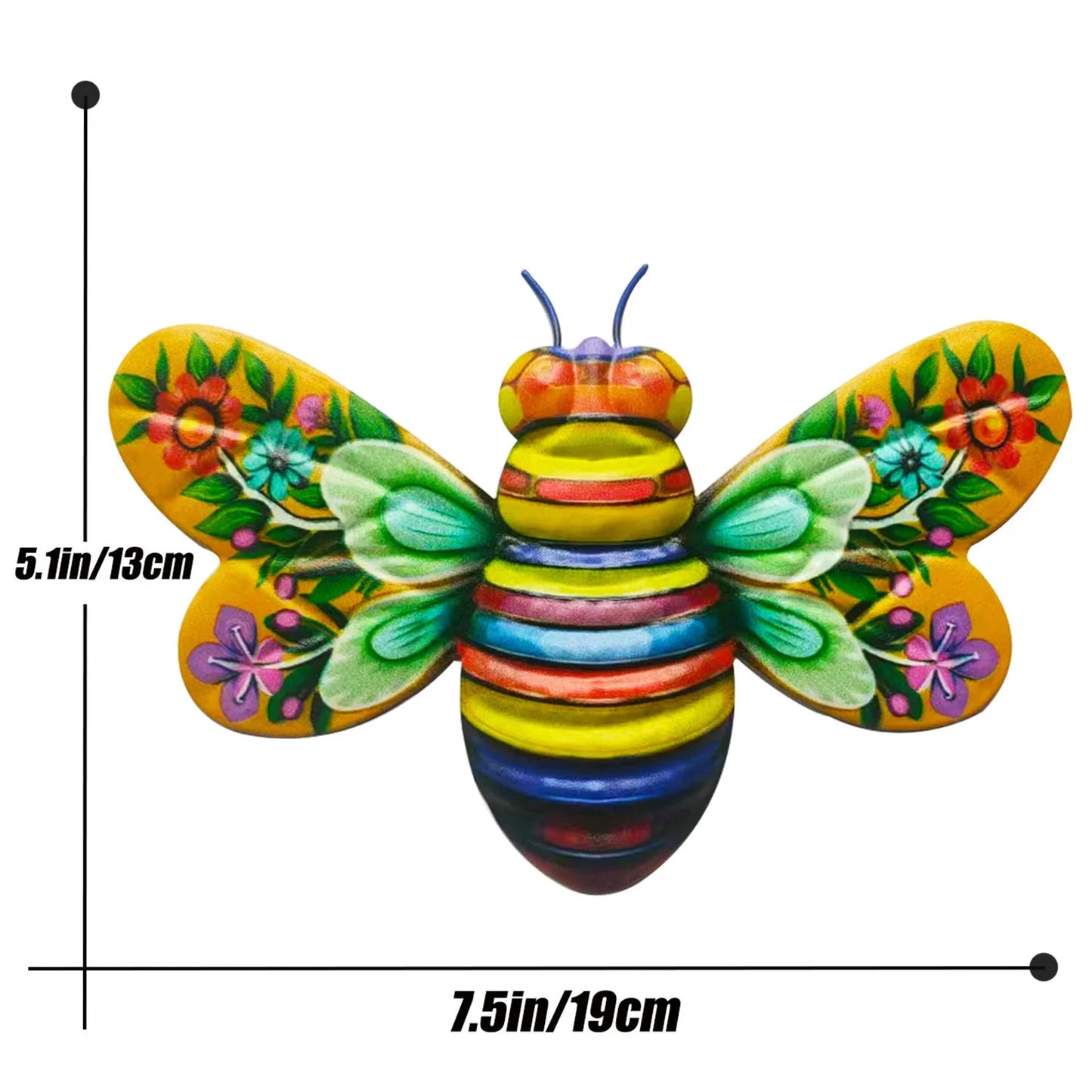 Wall Hanging 3D Bee Sculpture