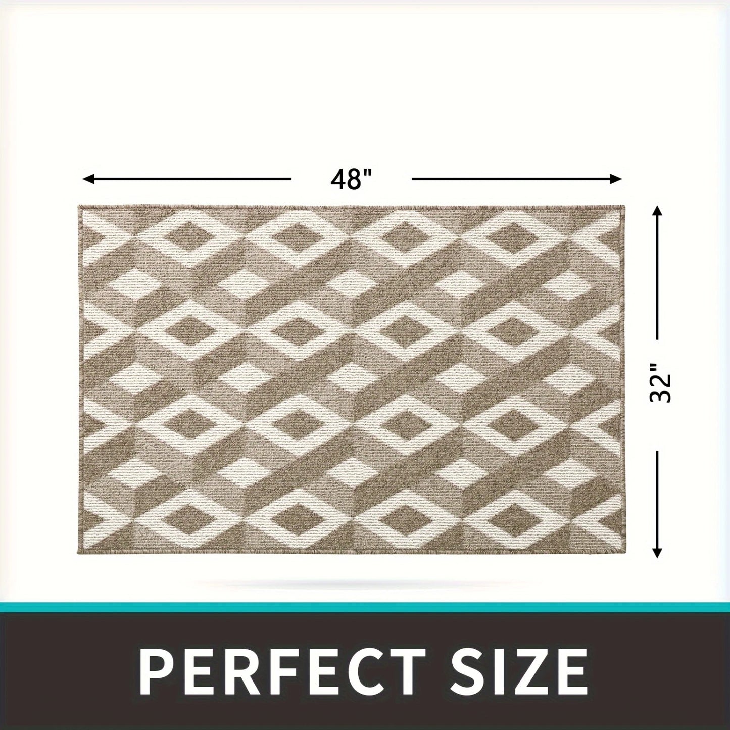 Non-Slip Indoor Washable Door Mat