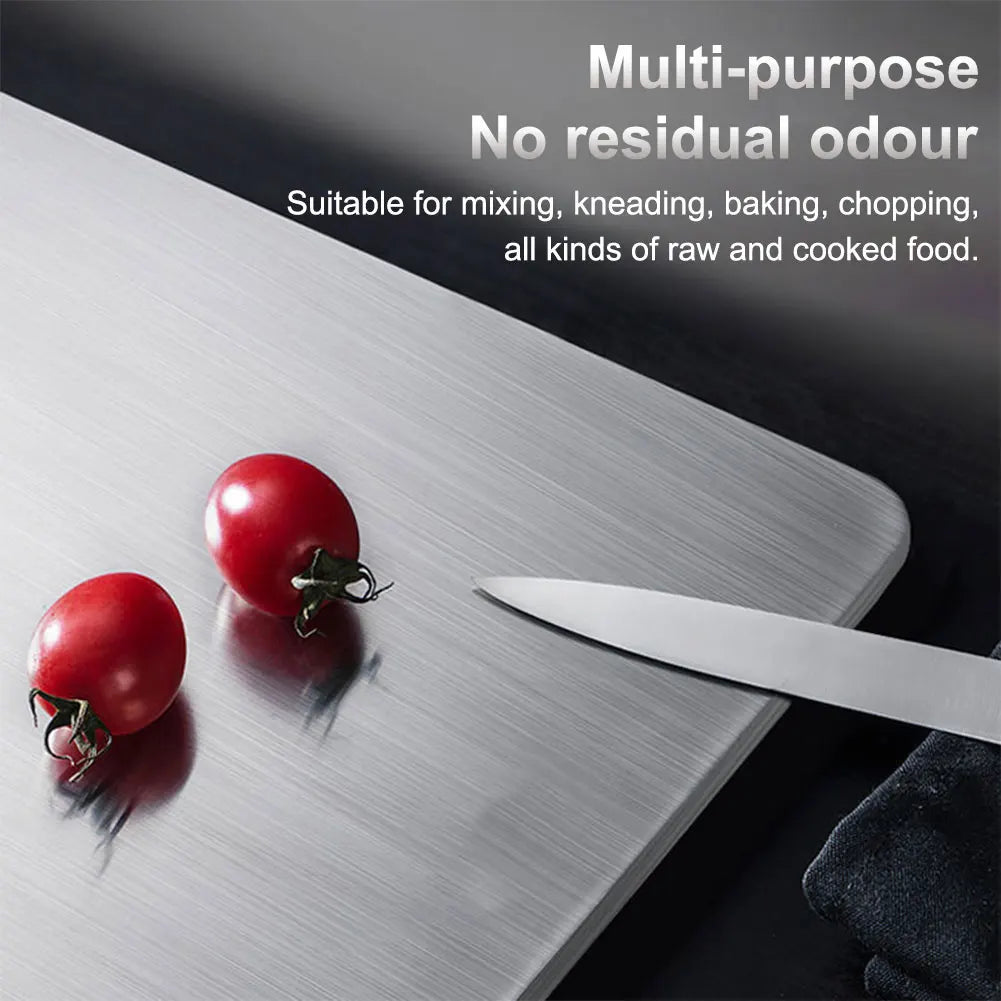 Stainless Steel Double Sided Cutting Board