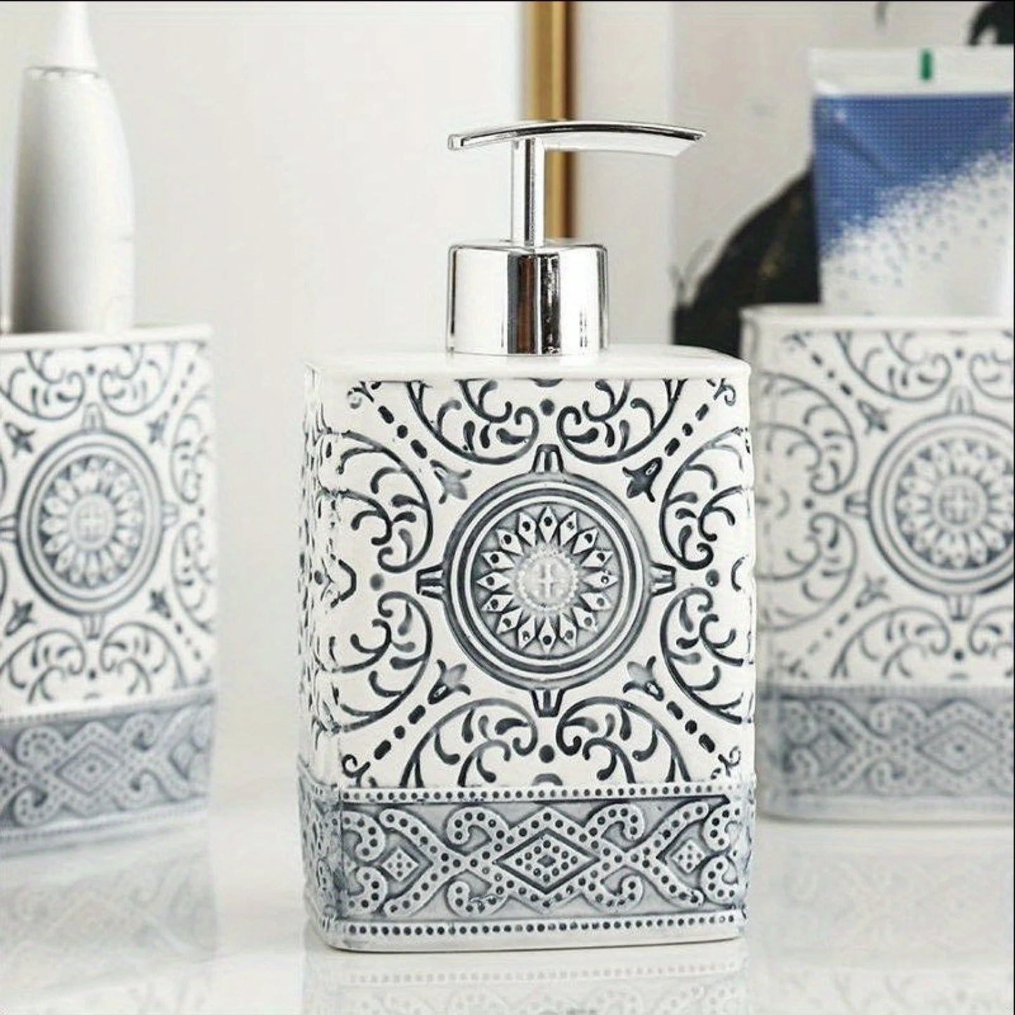4pcs/set Bohemian Toiletry Set,