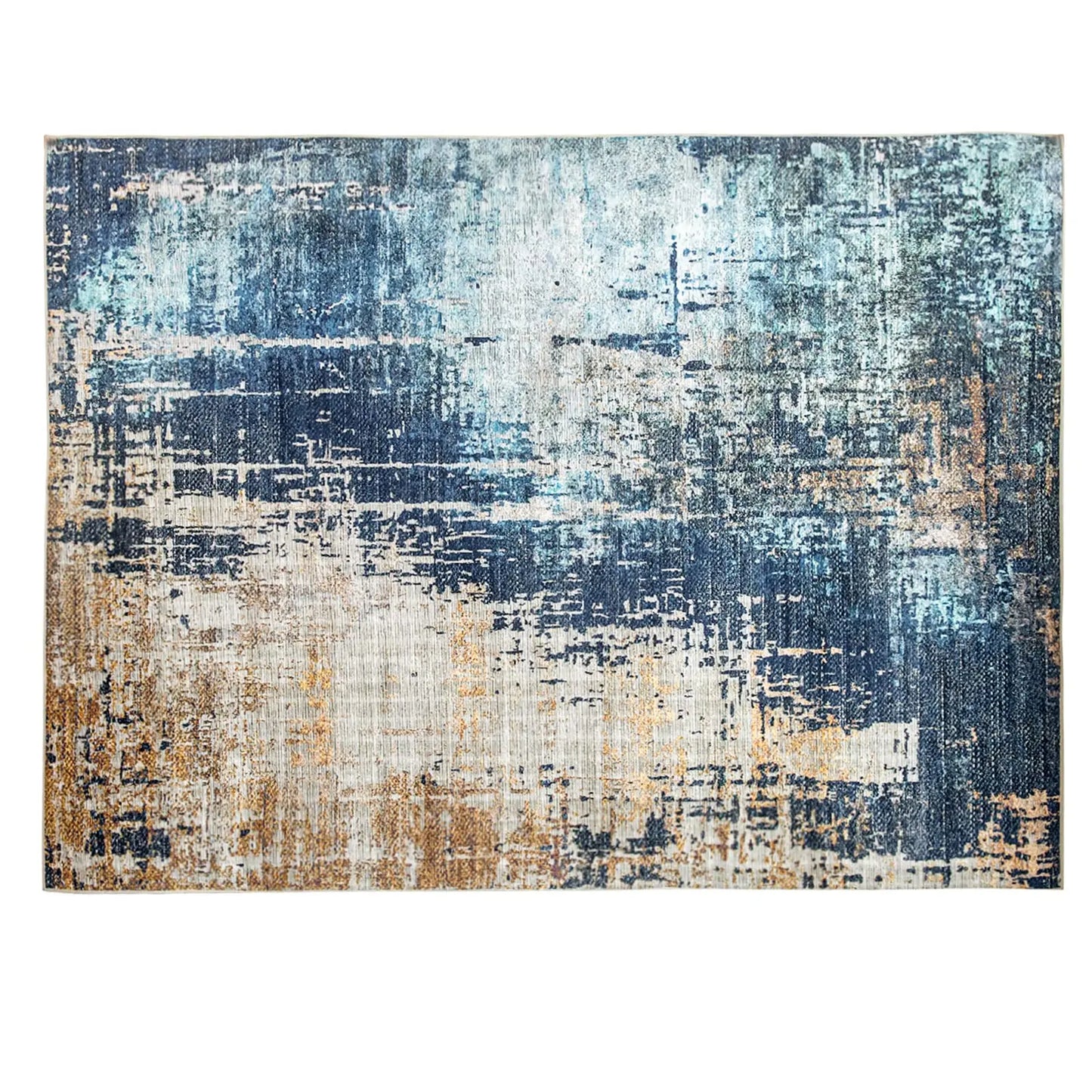 Machine Washable Abstract Area Rugs,