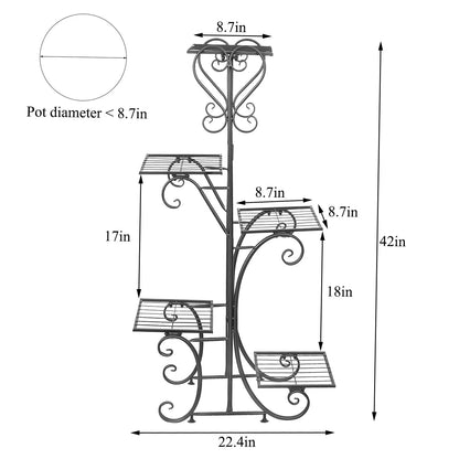 5 Tiered Plant Stand