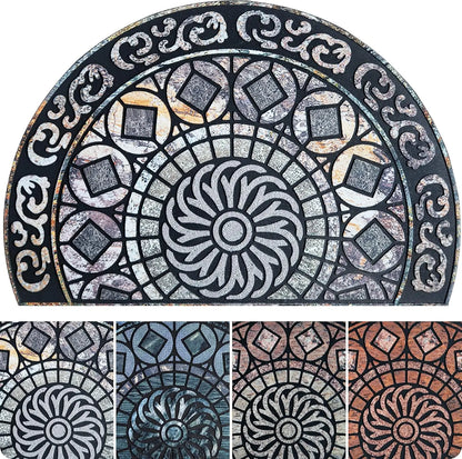 Rubber, Washable Non-Slip Door Mat,
