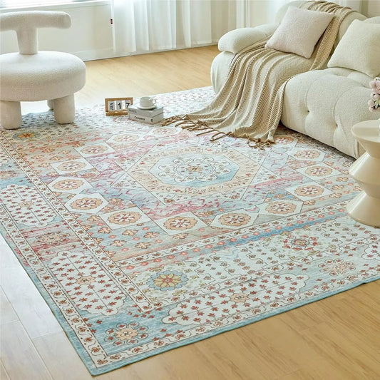 Washable Non-Slip Vintage Area Rugs