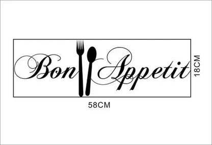 Vinyl Kitchen Wall Decals