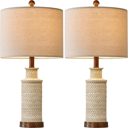 Table Lamp Set of 2- 24.5 inches high