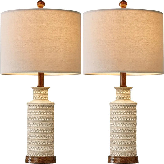 Table Lamp Set of 2- 24.5 inches high