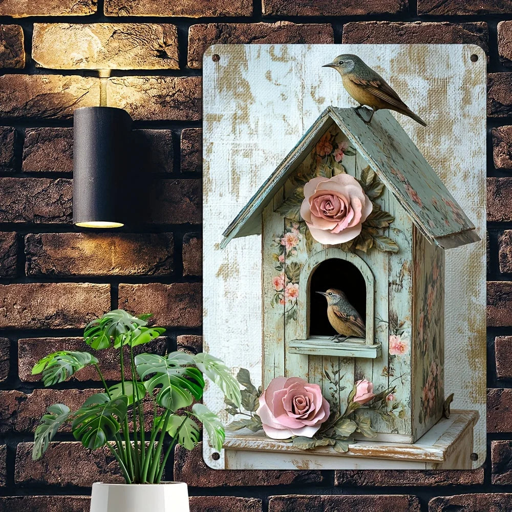 Birdhouse Wall Artwork