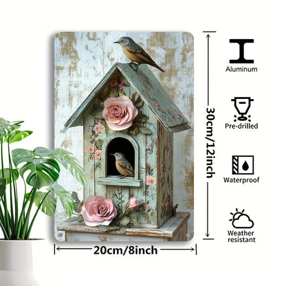 Birdhouse Wall Artwork