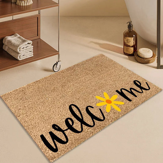 Absorbent,  Non Slip Door Mat
