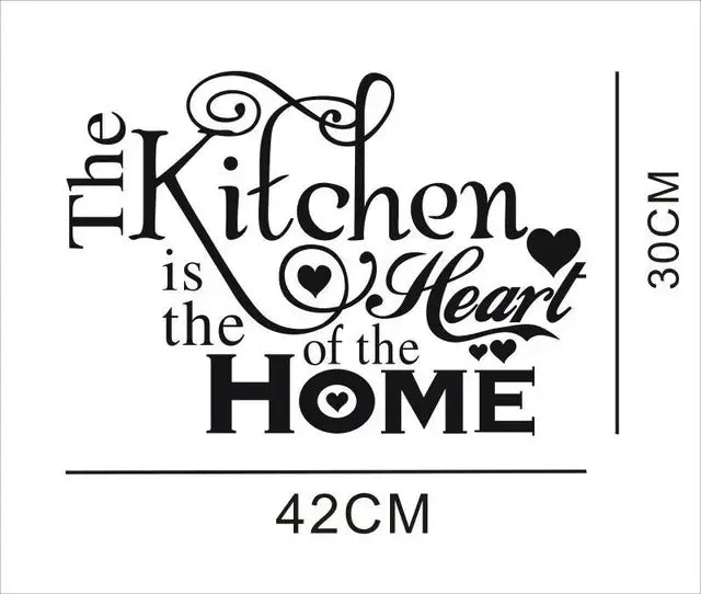 Vinyl Kitchen Wall Decals