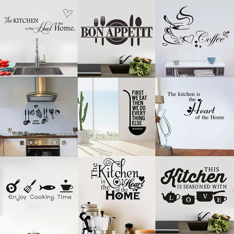 Vinyl Kitchen Wall Decals