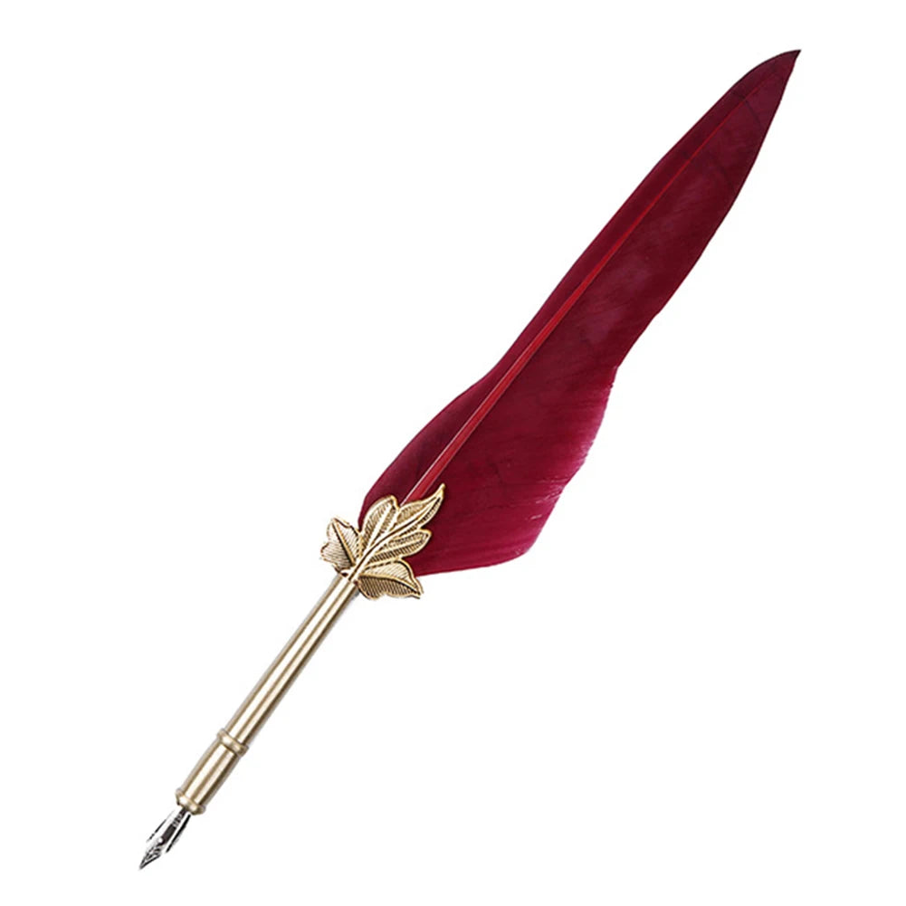 Feathered Calligraphy Pen
