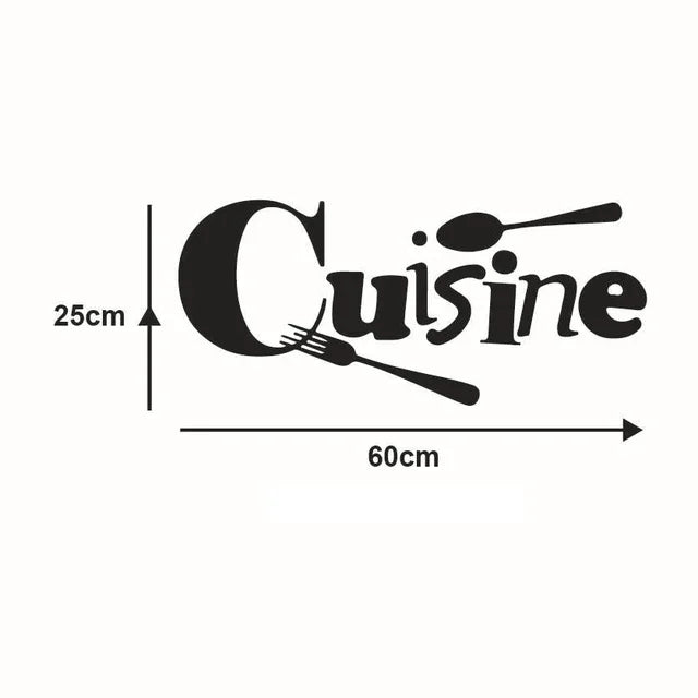 Vinyl Kitchen Wall Decals