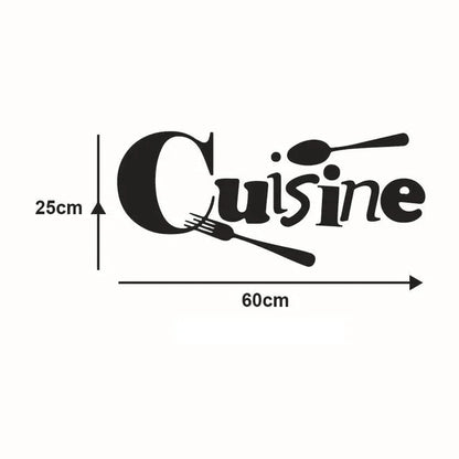 Vinyl Kitchen Wall Decals