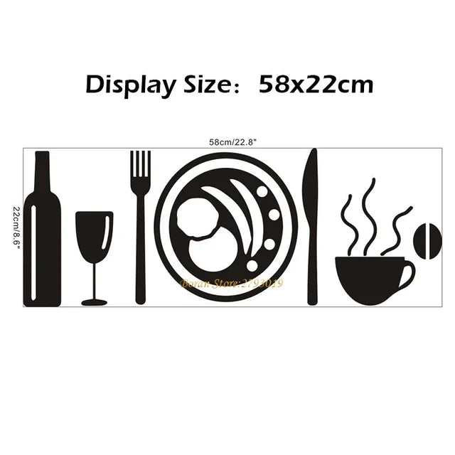 Vinyl Kitchen Wall Decals