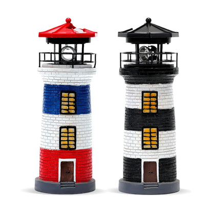 Rotating Lighthouse Lamp