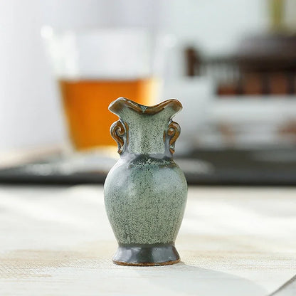 Miniature Green Vase