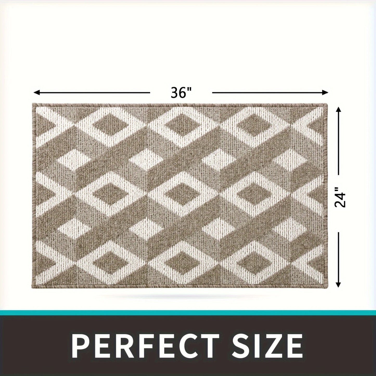 Non-Slip Indoor Washable Door Mat
