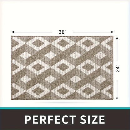 Non-Slip Indoor Washable Door Mat