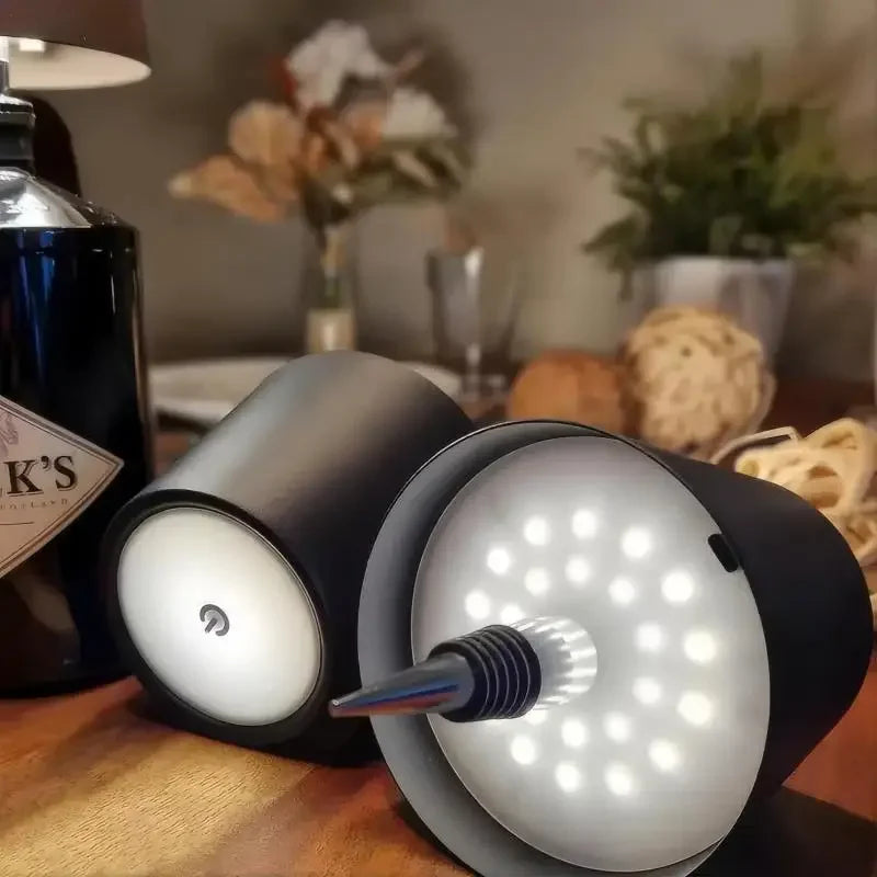 Alcohol Bottle LED Wireless Table Lamp